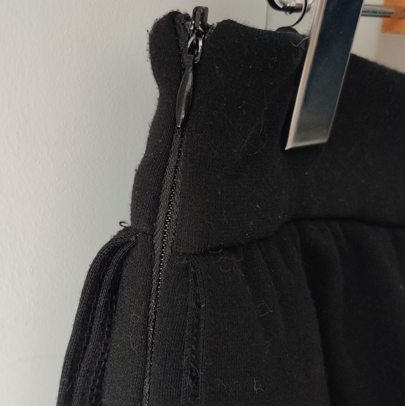 *SOLD* Black mini layered skirt - Picture 4 of 5